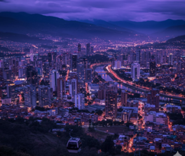 Panorámica de Medellín